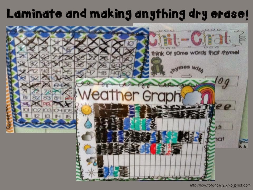 Love to Teach ) Dry Erase Great Invention!