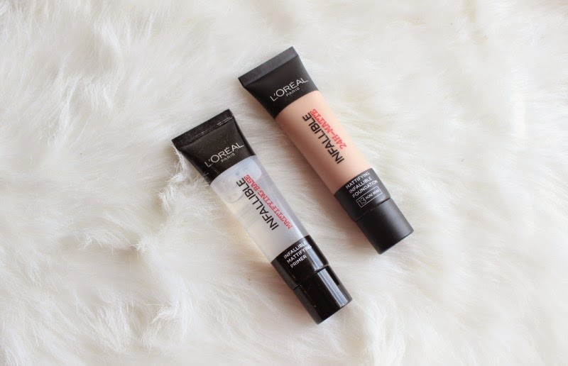 L'Oreal Infalliable Matte Foundation and Primer