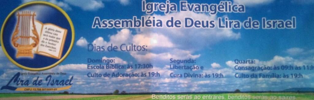 Assembleia De Deus Lira De Israel - Nova Iguaçu - RJ