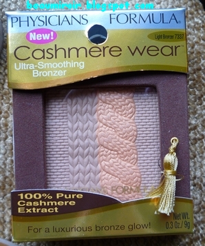 physicians formula cashmere bronzer ultra wear smoothing