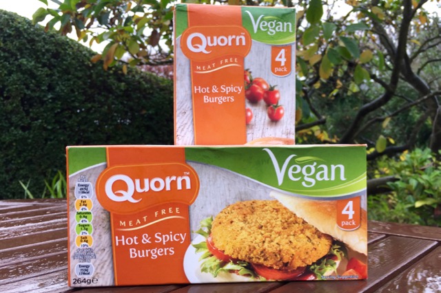 Quorn Vegan Hot & Spicy Burgers