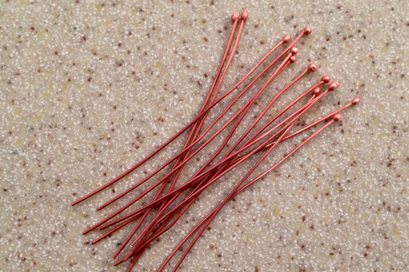 Lisa Yang Jewelry Making Copper Ball Headpins