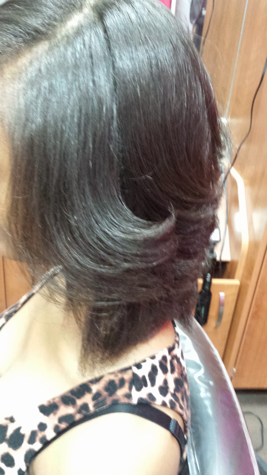 Silk Press On Natural Hair Latoya Jones