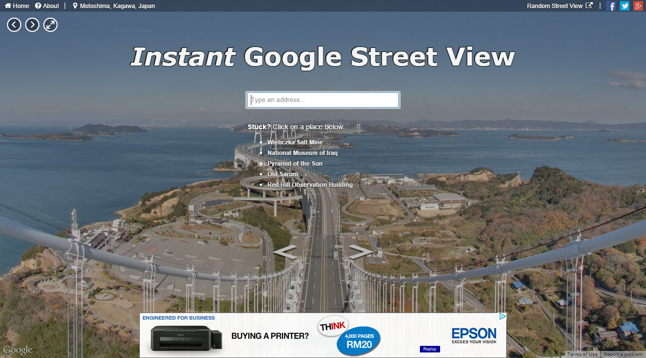 instant google street view 2020