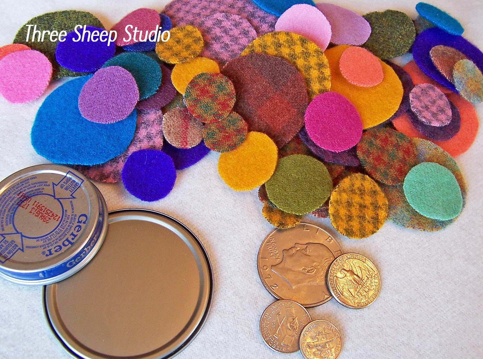 Three Sheep Studio A Simple Way To Cut Wool Pennies...