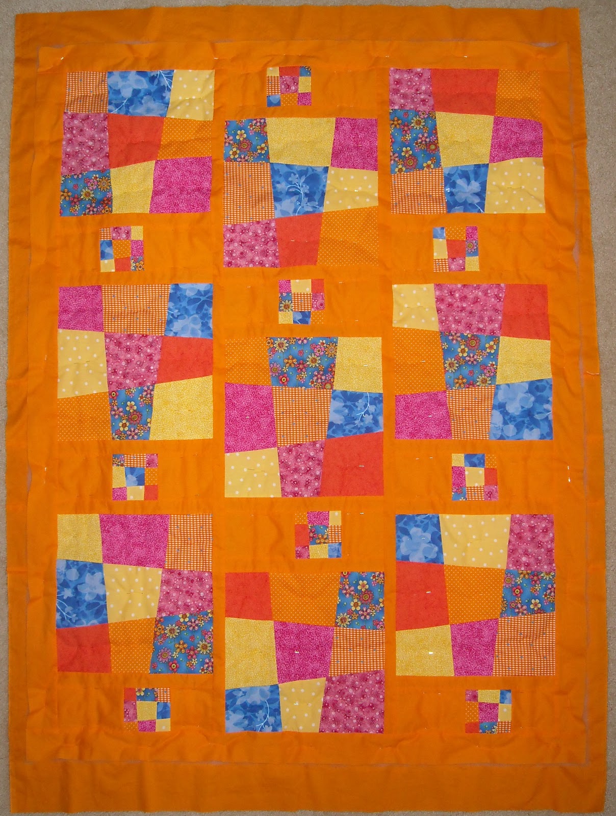 Crafter without a Cat Quilt Binding Tutorial