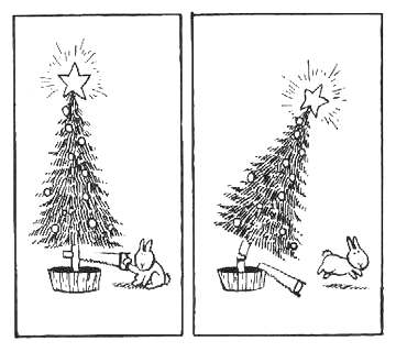 Bunny Suicides, christmas tree Bunny Suicides, christmas tree