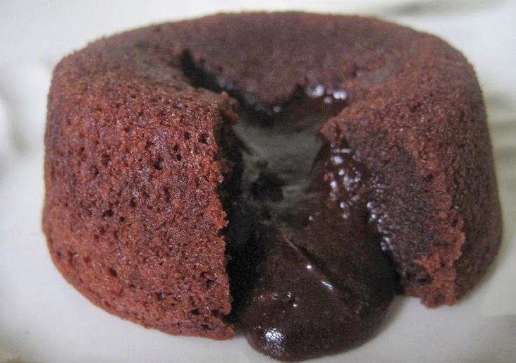 Chocolate lava cake.