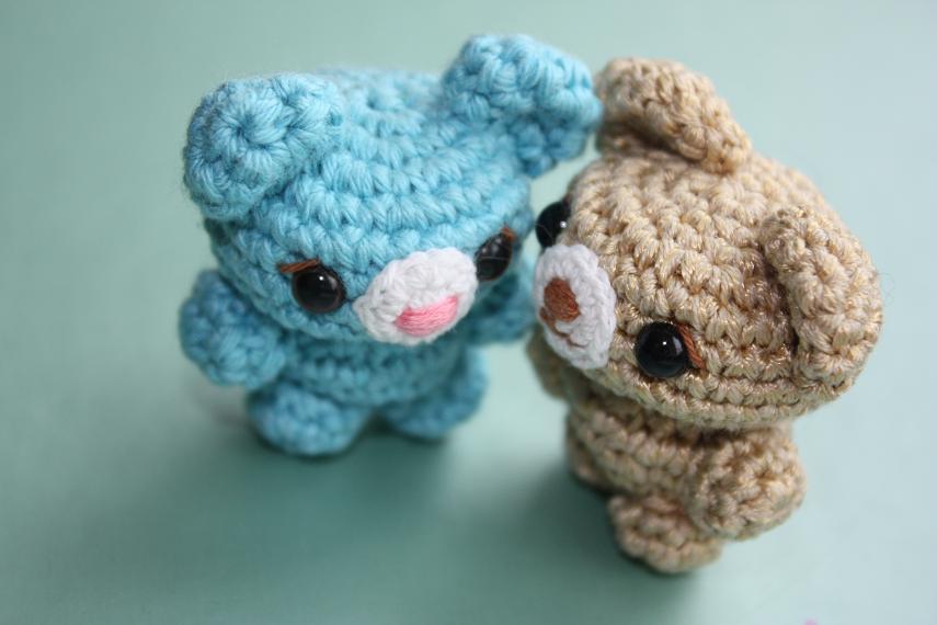 HAPPYAMIGURUMI: Cute little amigurumi bears! /petits ours ...