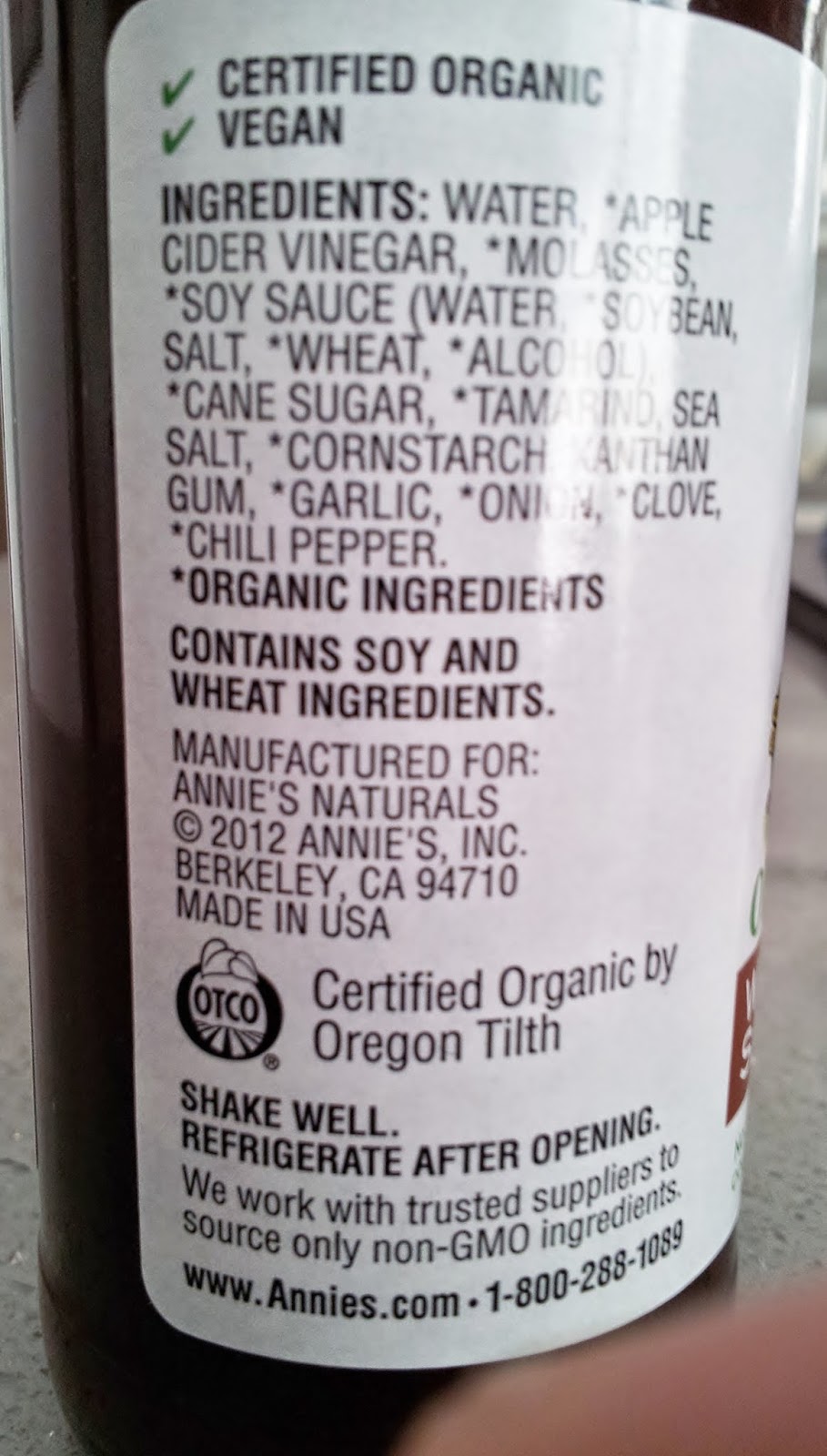 worcestershire sauce ingredients