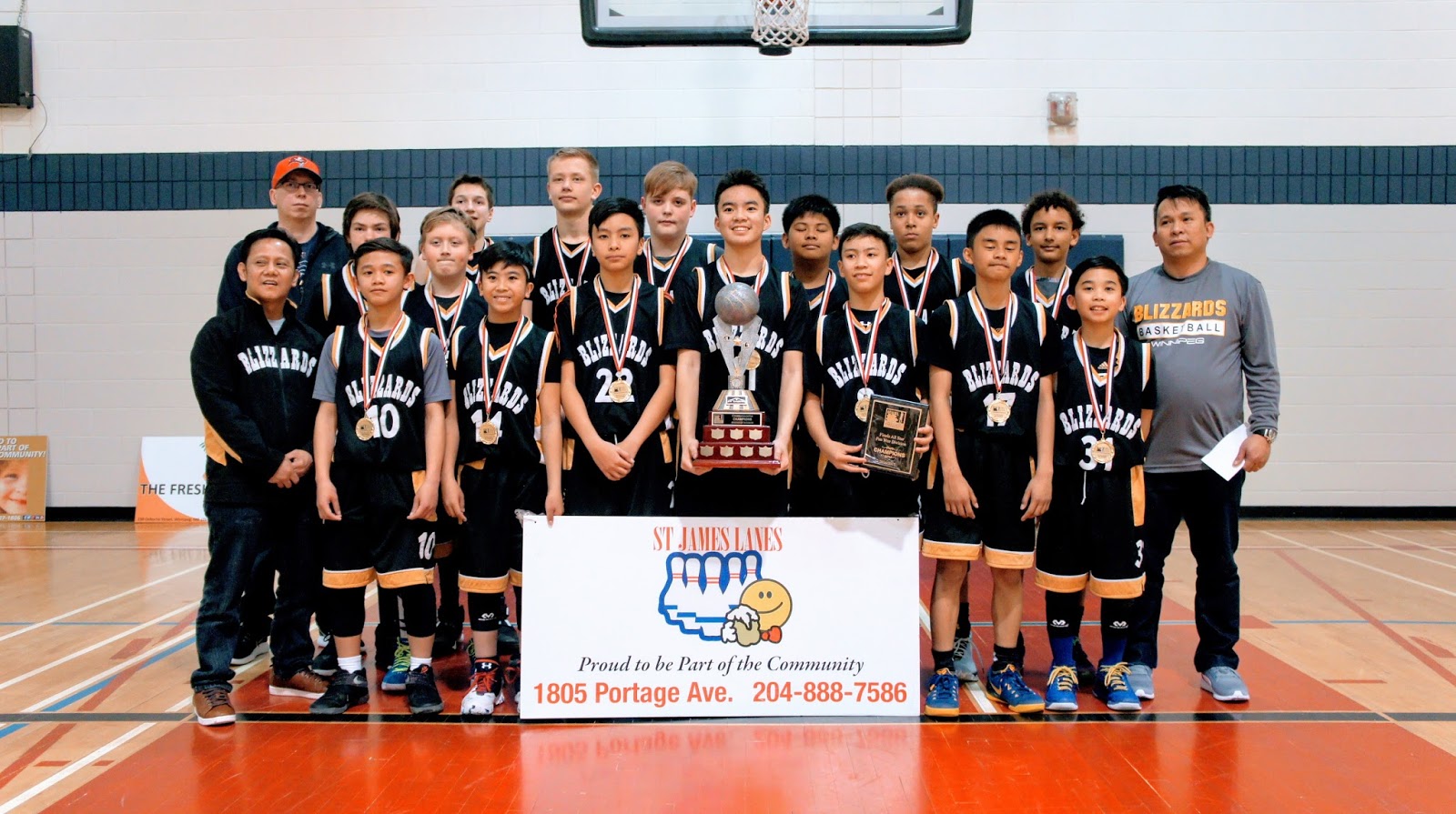 Winnipeg Blizzards Basketball December 2016