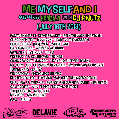Me Myself And I Guest Mix