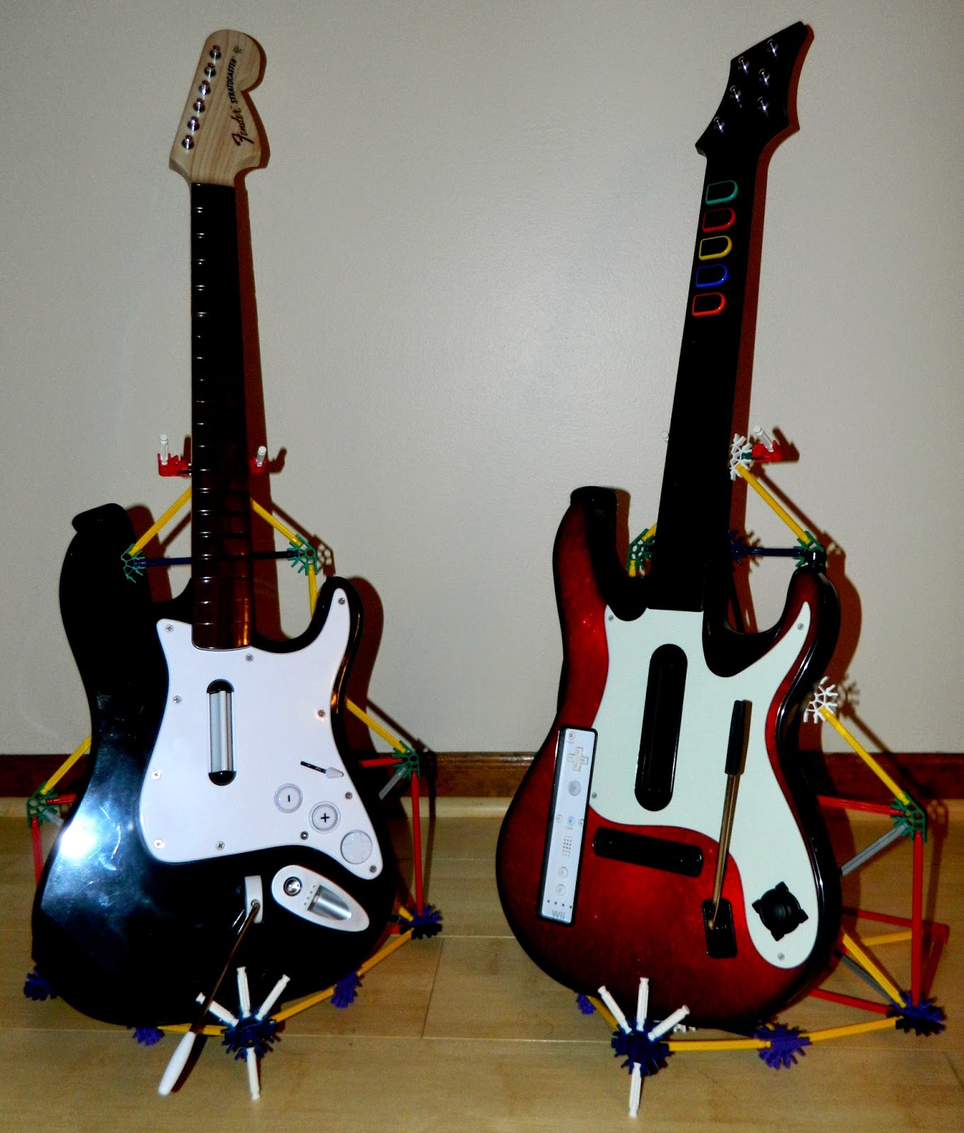 Knextravagant Kreations Rock Band Guitar Stands