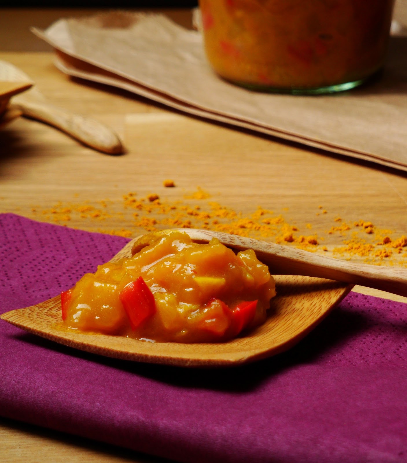 Les cahiers gourmands Chutney de mangue