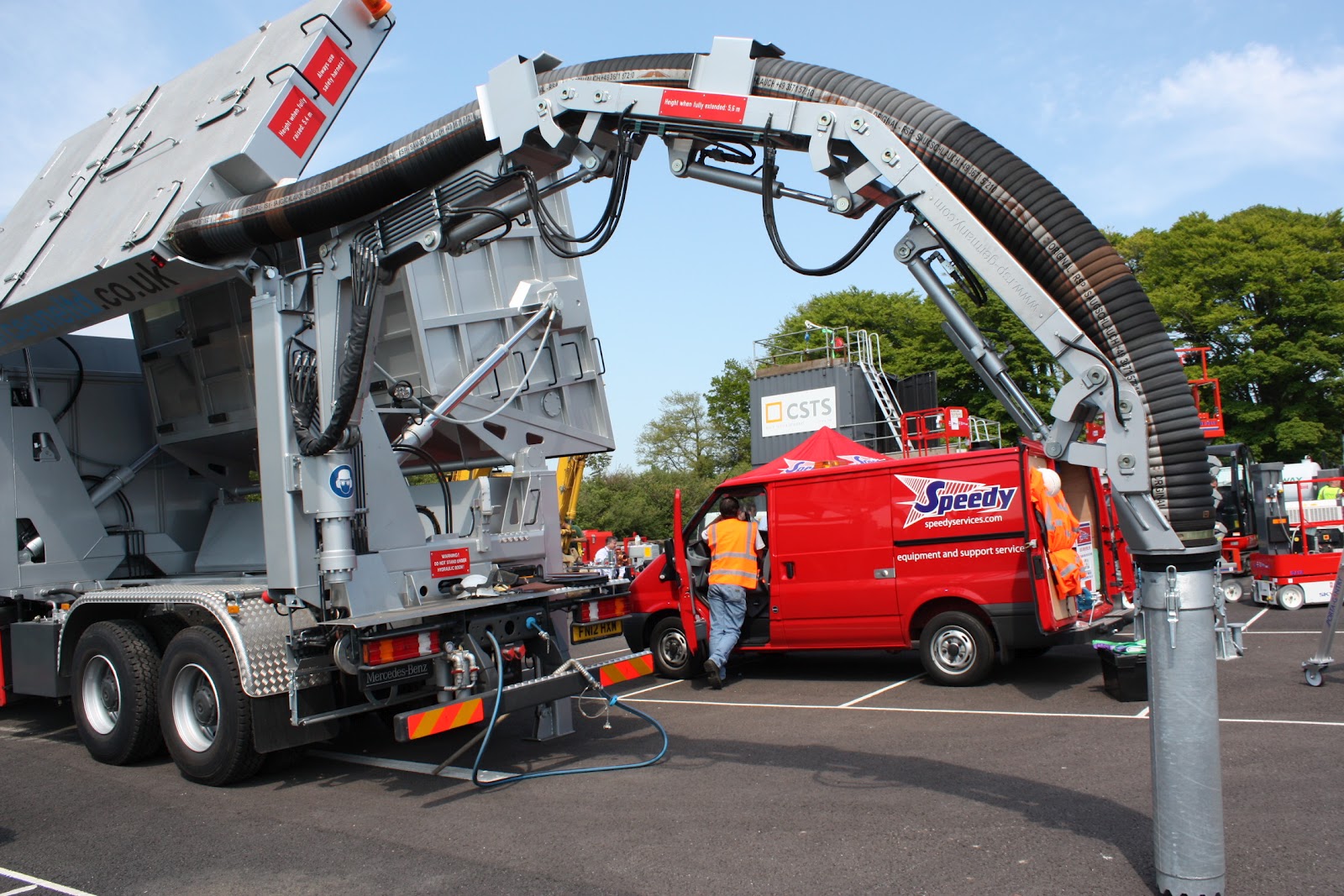 Vac Truck New Mercedes 41T Suction Excavator joins the Force One Ltd Fleet