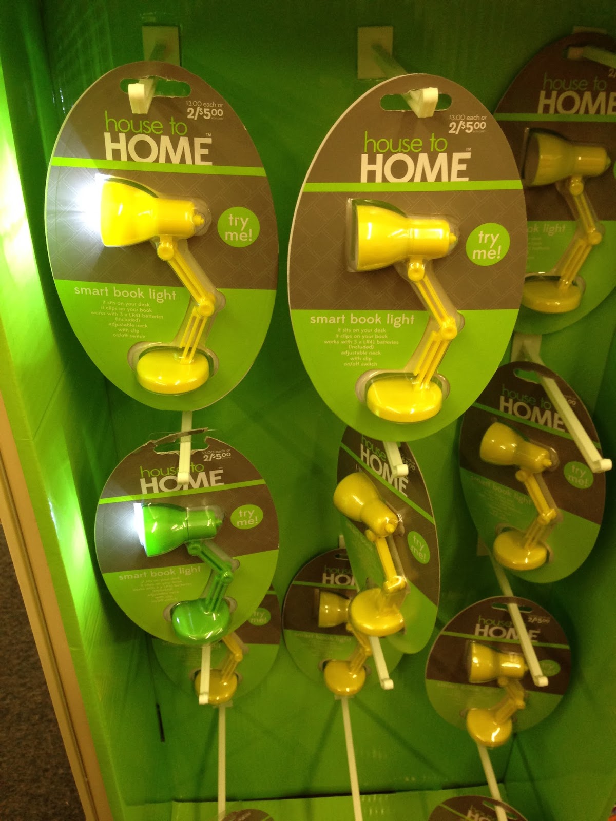 Modern Mini Houses Battery operated lamps were at CVS