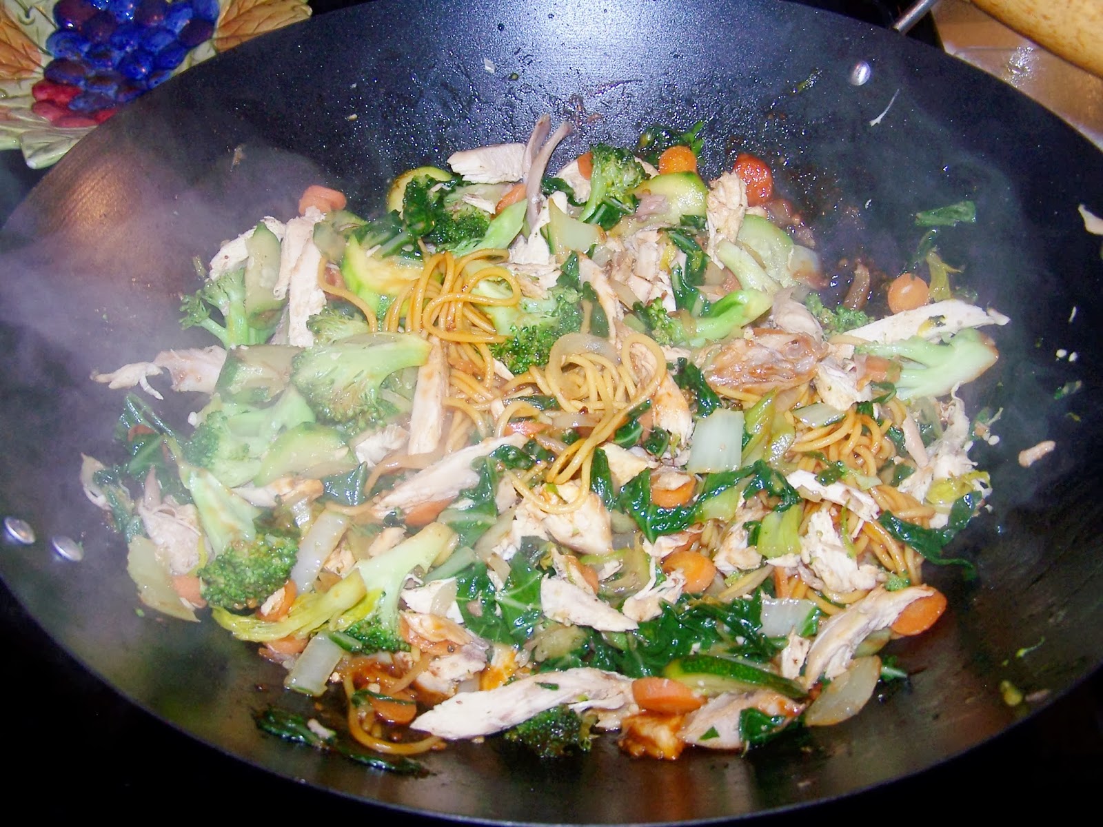 Gluten Free Chicken Yakisoba Skinny GF Chef healthy and great tasting