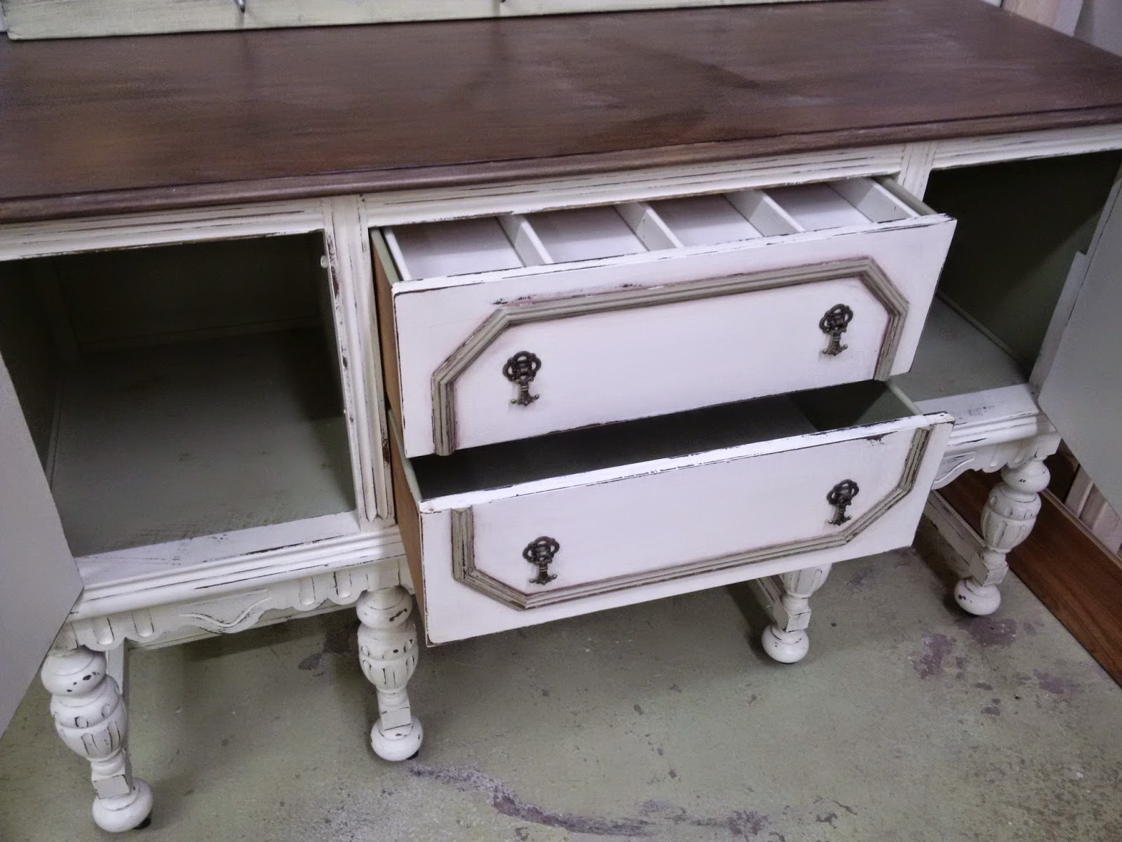 Crafty in Canada Vintage Sideboard