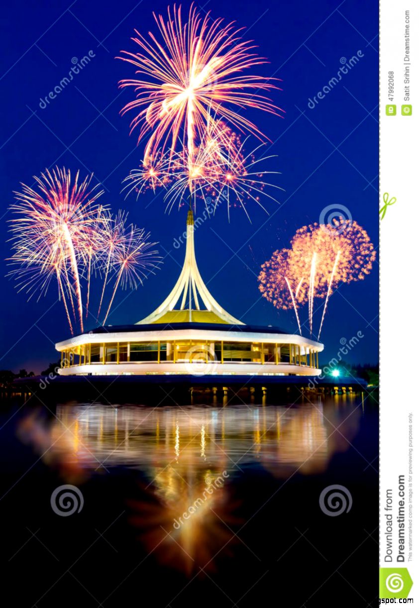 Beautiful Fireworks Over The Park Stock Photo Image 47992068 Beautiful Fireworks Over The Park Stock Photo Image 47992068