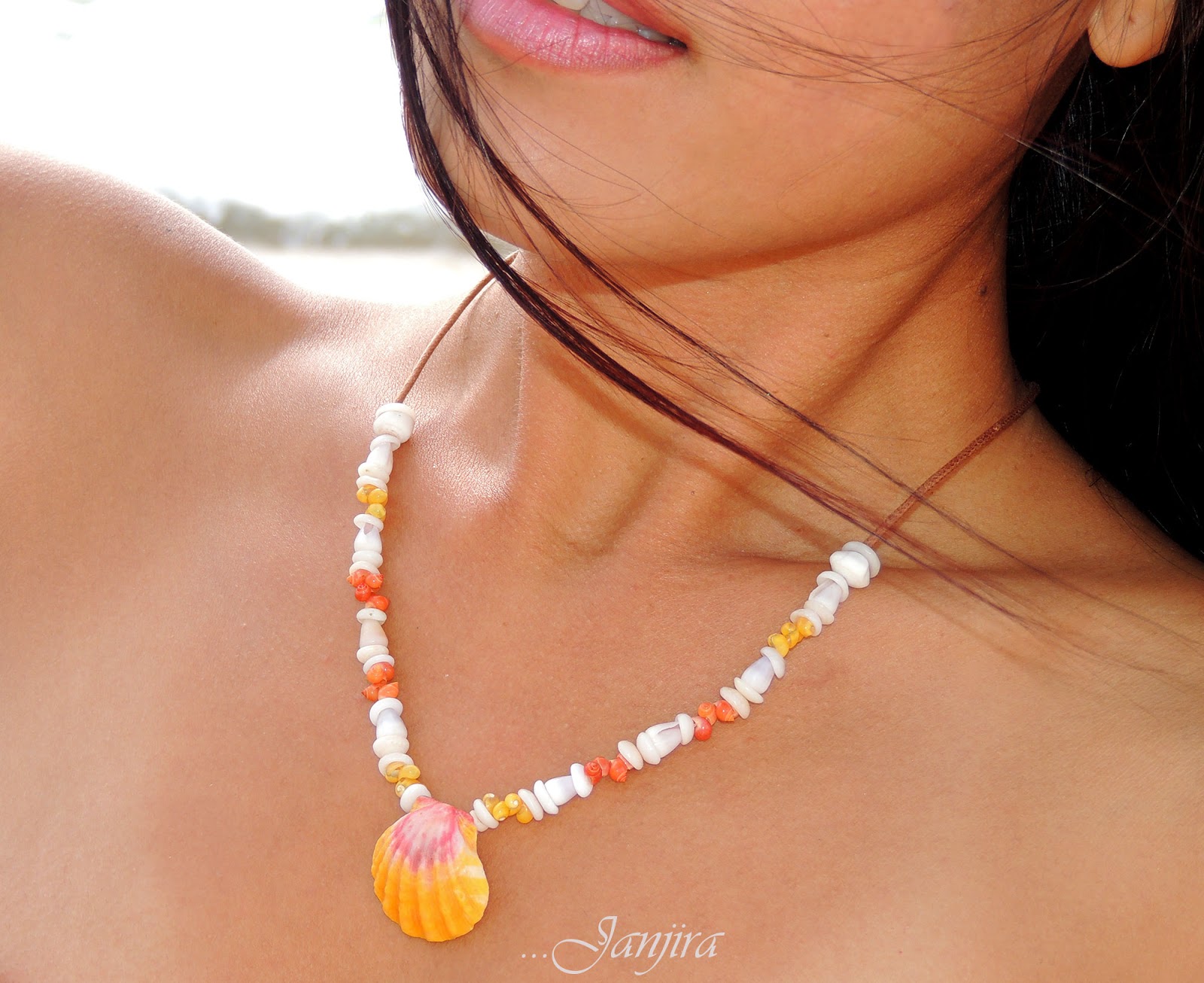 Kahelelani & Sunrise shell jewelry by.... Janjira Hawaiian Sunrise