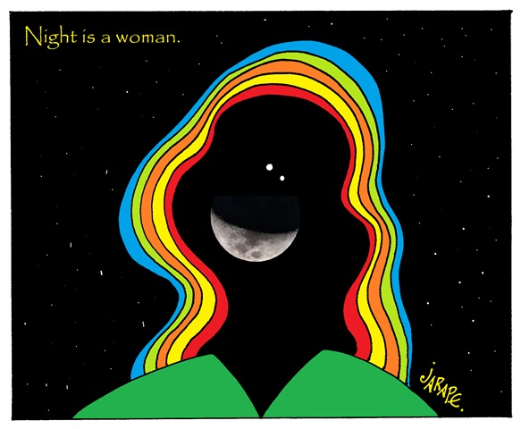 Night is a woman