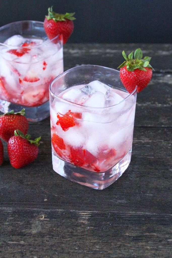 Drink Recipes Strawberries & Cream Cocktail Recipe