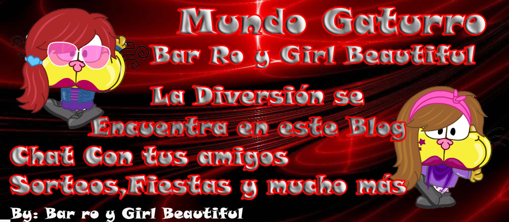 Mundo Gaturro Bar ro y Girl Beautiful