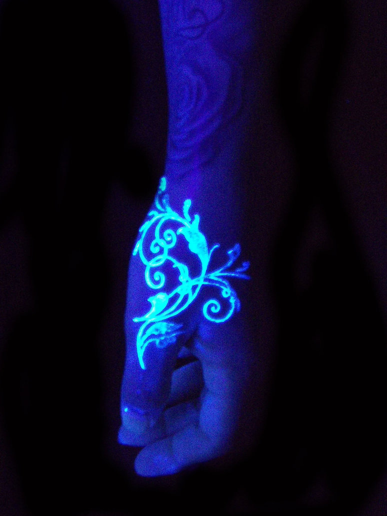 Find a way to breathe... Black Light Tattoos!