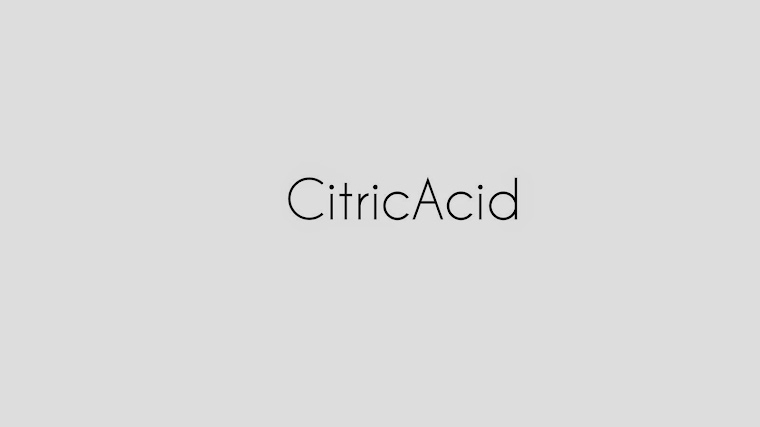 Acido Citrico
