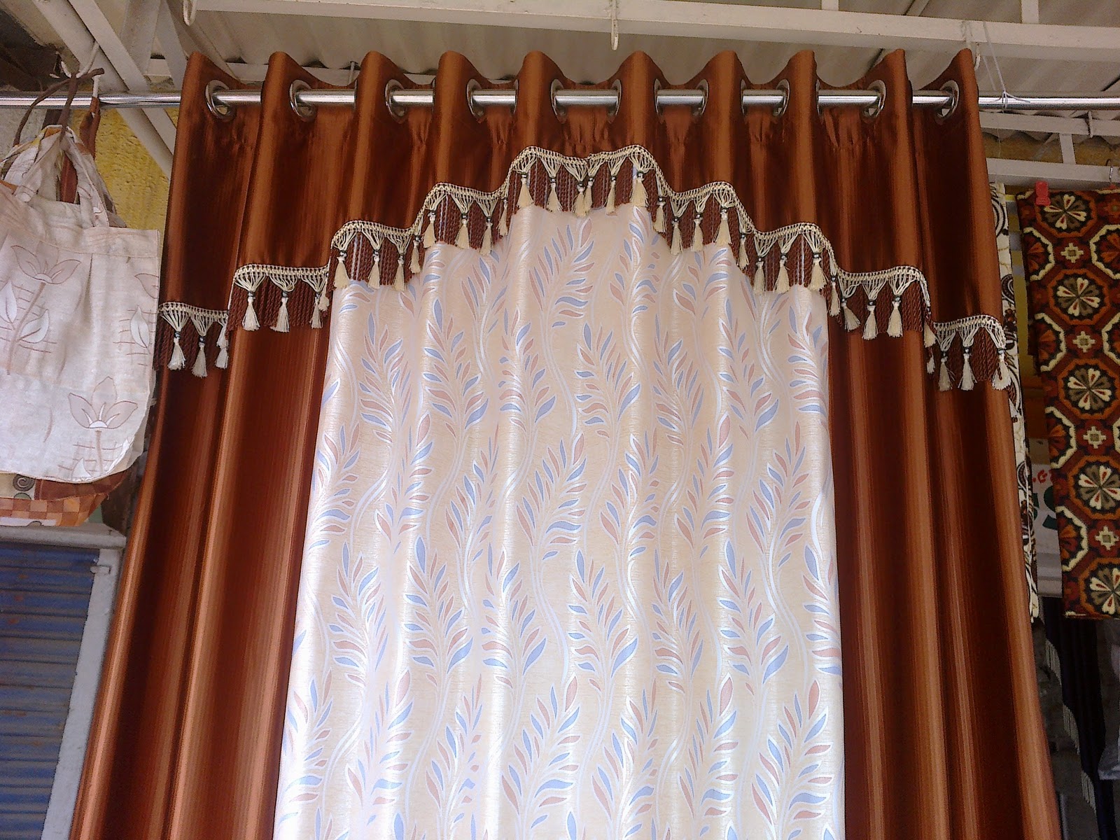 AMBICA HANDLOOM: curtan dijain