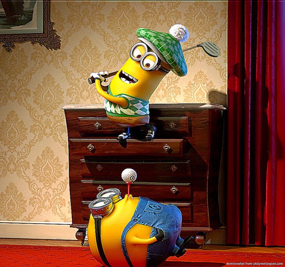 Download Despicable Me 2 Minions Playing Golf Wallpaper For iPad 2 Download Despicable Me 2 Minions Playing Golf Wallpaper For iPad 2