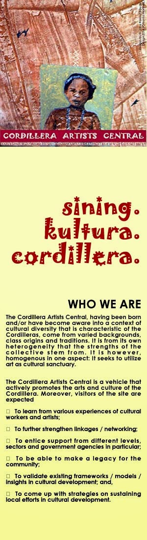 THE CORDILLERA ARTISTS CENTRAL