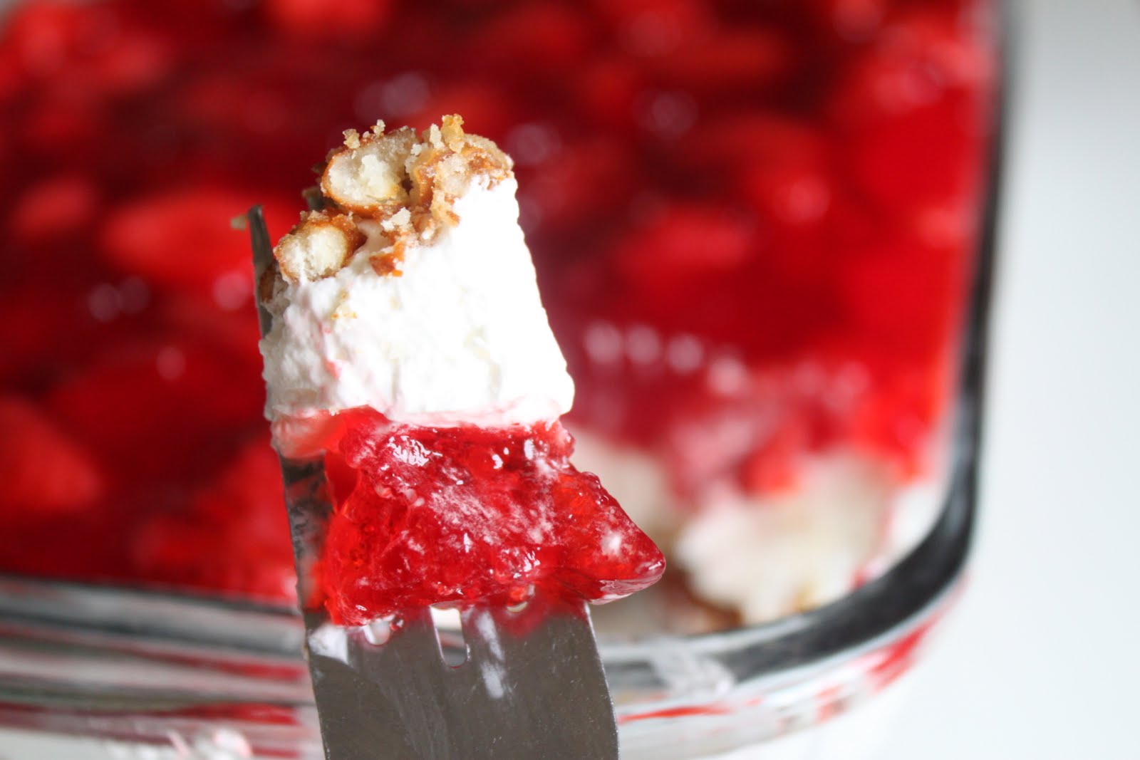 Strawberry Pretzel Dessert Sweet Springs Love