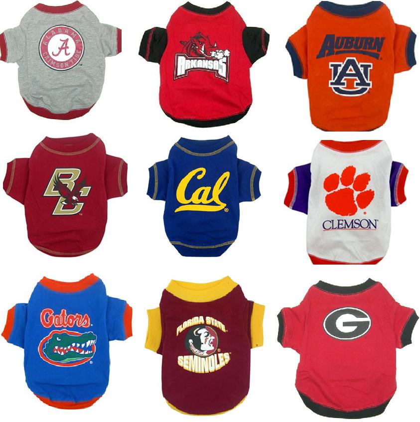 Dog Clothing, Dog Clothes, accessories NCAA Dog Jerseys Party with