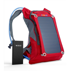 SunLabz® Solar Charger Backpack (7w) INCLUDING 10,000 mAh Power Bank