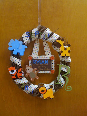 Baby hospital door hangers