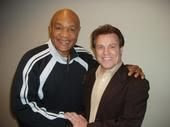 Dennis and George Foreman 'Heavyweight champion of the world'