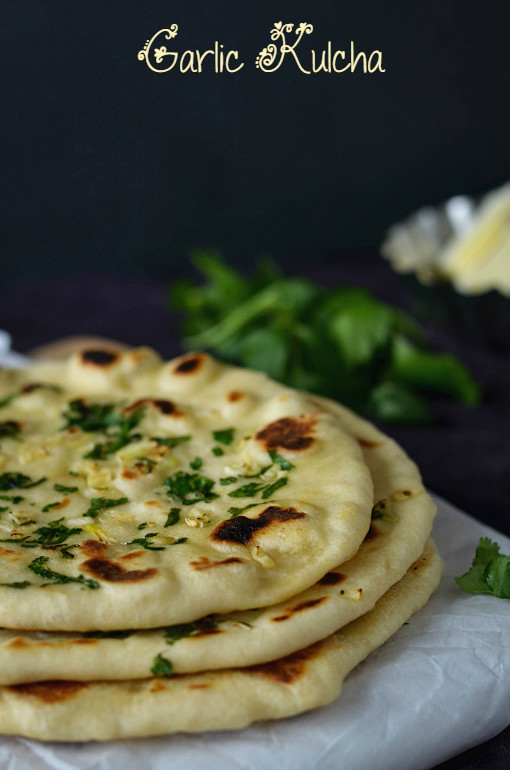 Garlic Kulcha Nalini'sKitchen