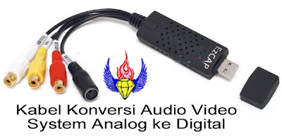 CARA MENGKONVERSI AUDIO VIDEO DARI ANALOG KE DIGITAL