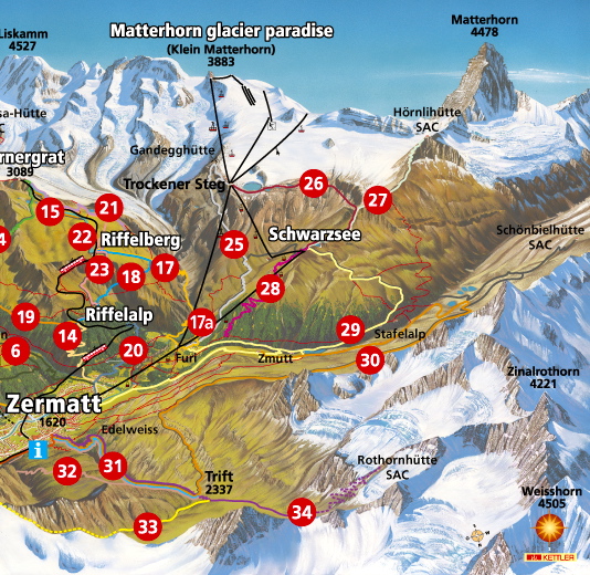 Our Swiss Adventure Matterhorn Glacier Trail