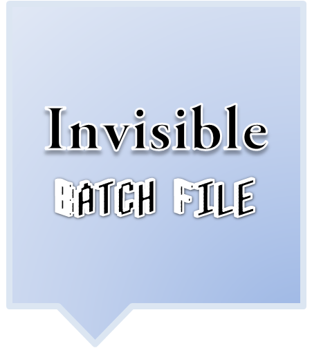 Execute Batch file in invisible mode |Emrithacks | Tricks and Hacks