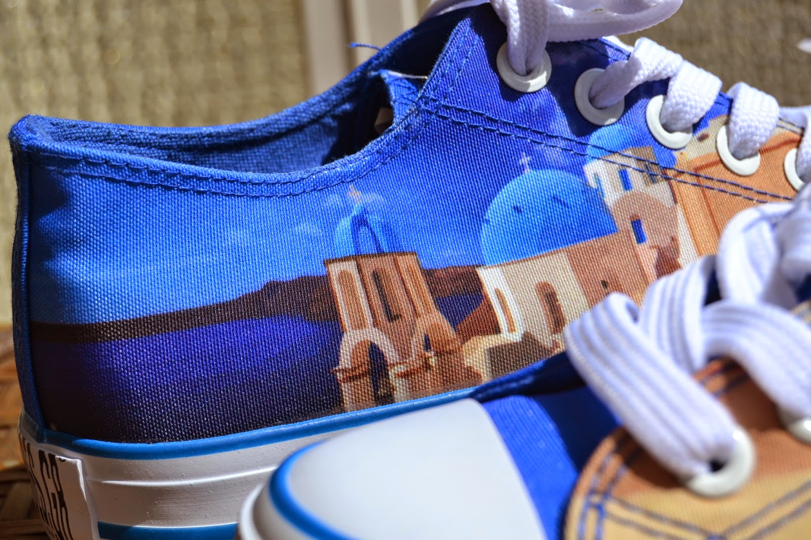 Syriously in Fashion: Santorini Print Sneakers