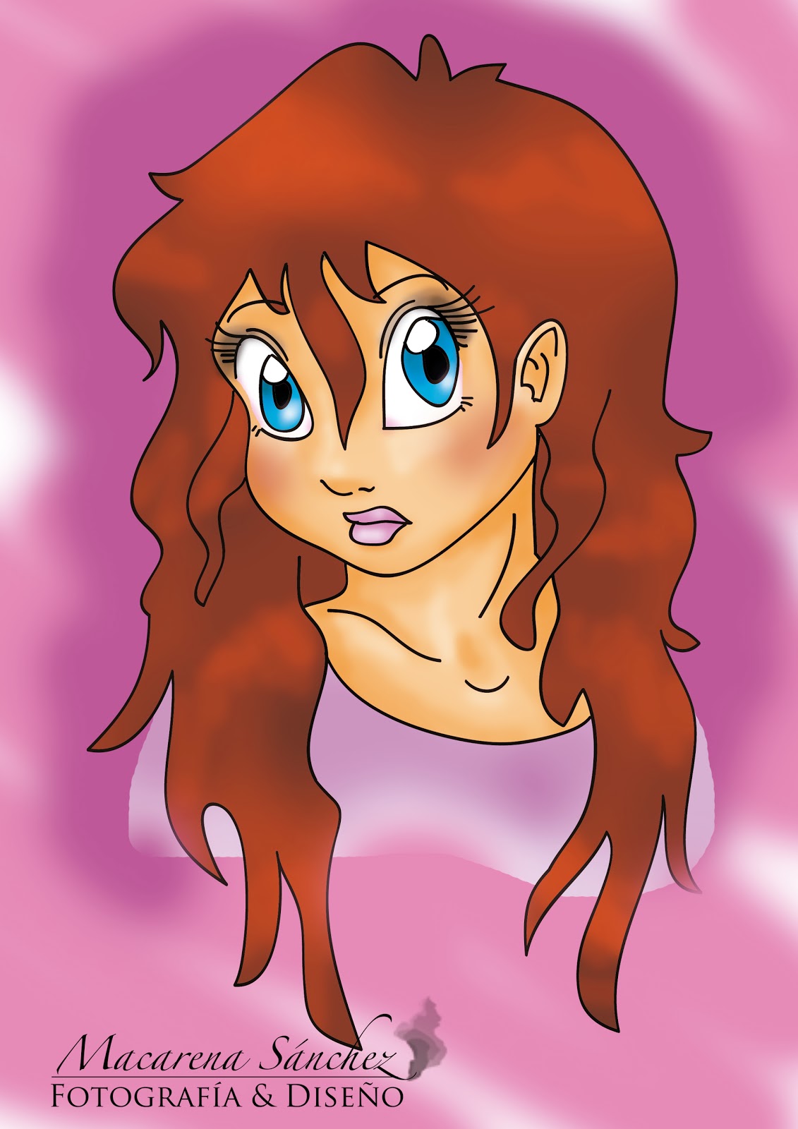 Dibujo Chica Photoshop