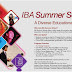 IBA Summer School 2013 Institute of Business Administration Karachi