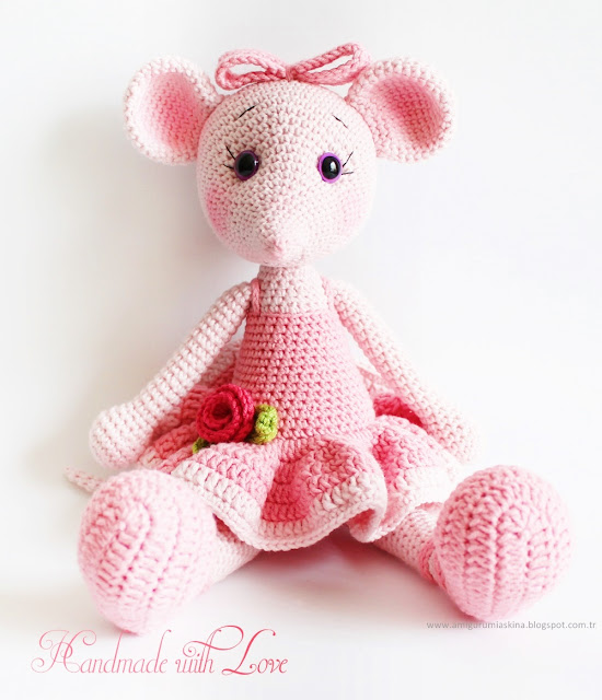 Yine Bir Amigurumi Angelina Ballerina Tiny Mini Design