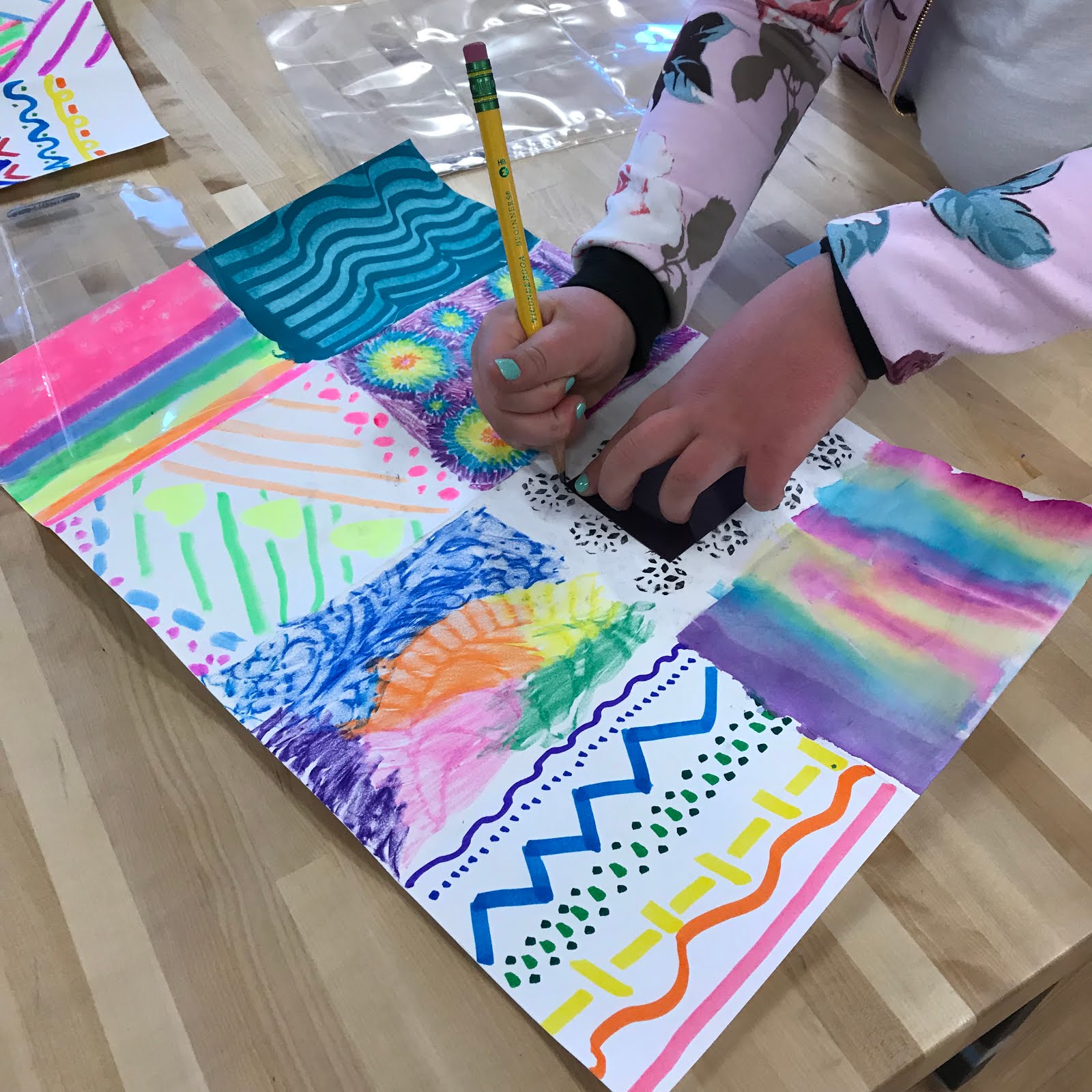 Mini Matisse Designing Paper Lesson