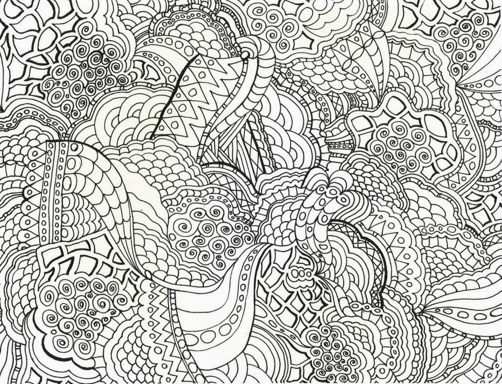 20 Free Coloring Pages For Adults [PDF] - Adult Coloring Books Zone