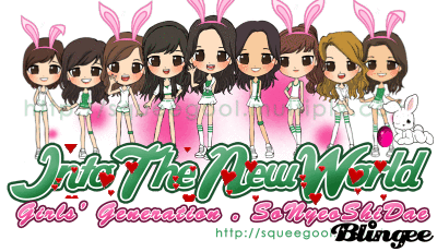 lirik lagu snsd-Into The New World