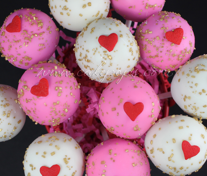 Candy's Cake Pops Valentine Cake Pops