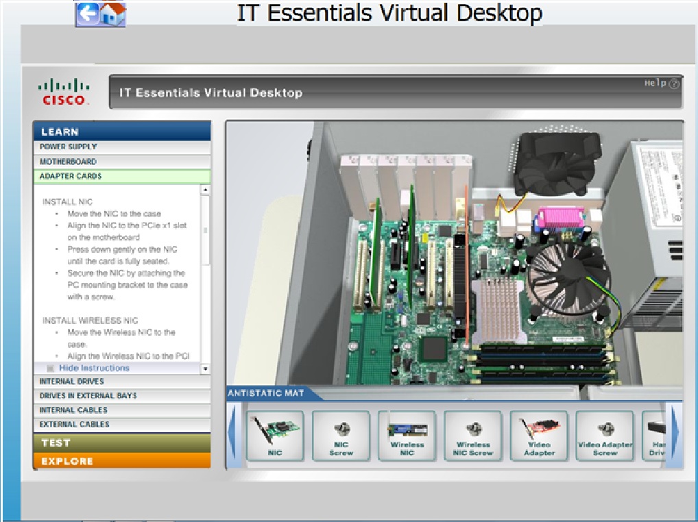 Download Cisco IT Essentials Virtual Desktop and Laptop Tool Simulasi